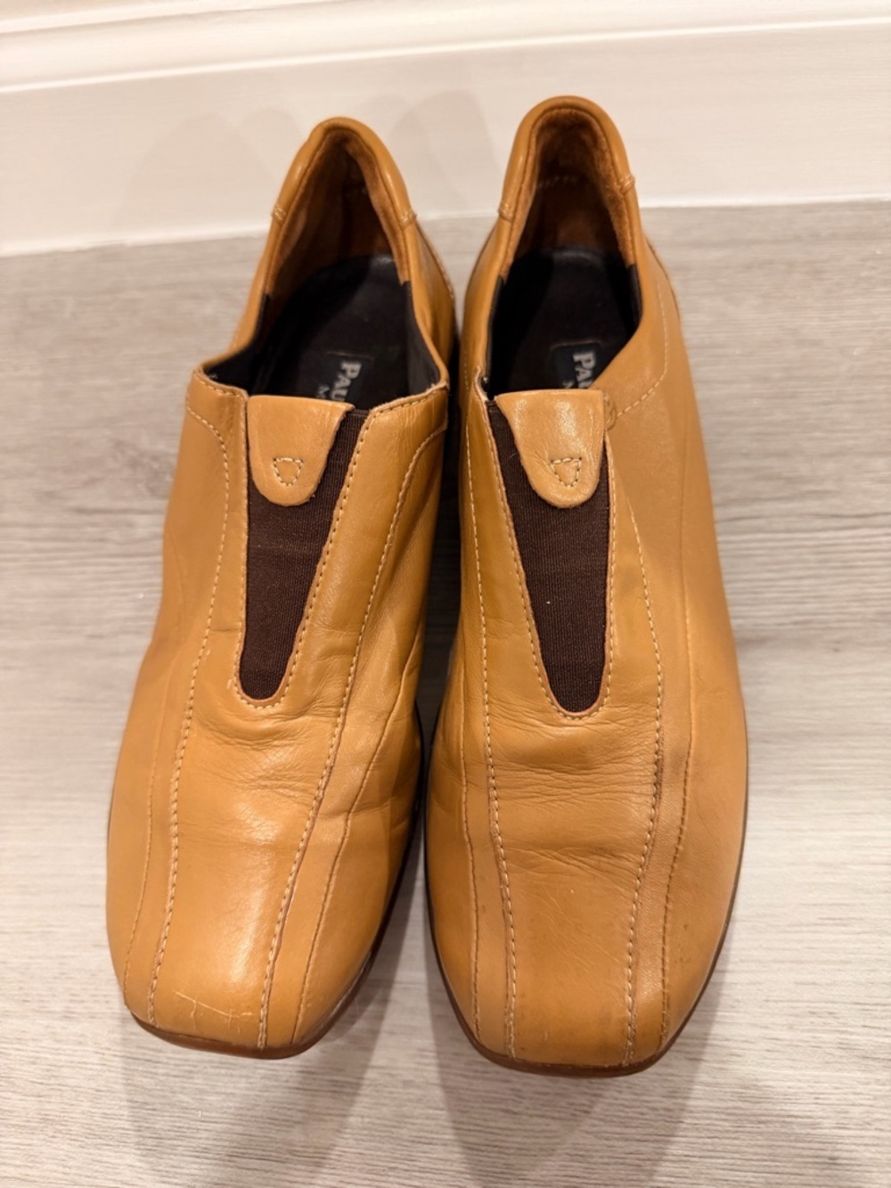 Paul Green Munchen Leather Slip On Women's Driving Loafer Size 7 - Picture 1 of 12